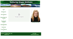 Desktop Screenshot of katherinesinger.com